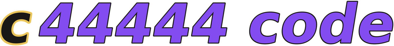 c44444 code logo